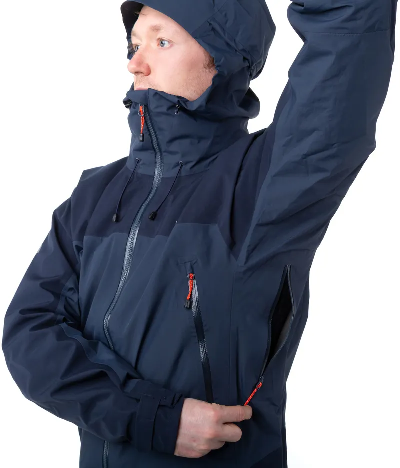 Mountain Equipment Mens Saltoro Jacket - Lapis Blue-Dark Ocean-5